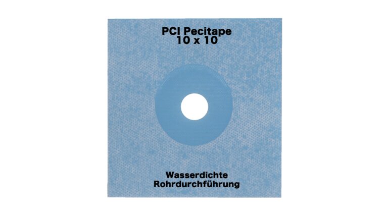PCI Pecitape 10 x10, Wasserdichte Rohrführung, blau